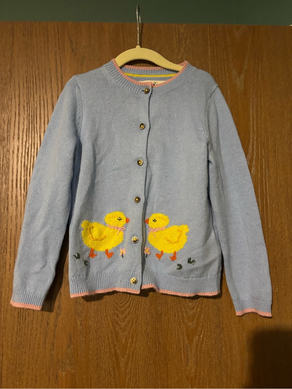 Mini Boden Chick Cardigan, Size 5-6, NWT